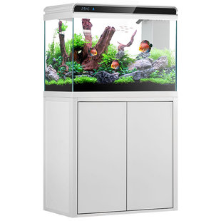 森森客厅上过滤超白玻璃金鱼缸中大型水族箱免换水小型底滤落地