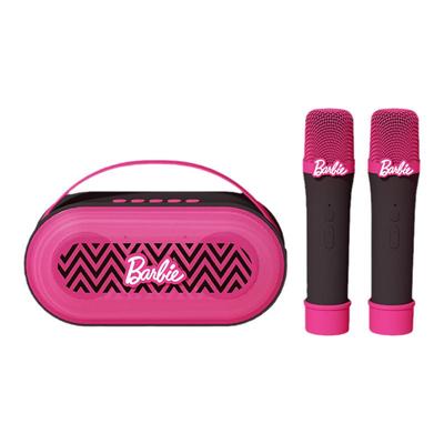 芭比女孩话筒音响一体麦克风儿童唱歌k歌神器无线蓝牙家庭KTV家用