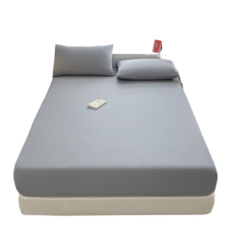 床笠罩单件100纯棉床罩防尘2025新款全棉床垫保护罩床单套三件套