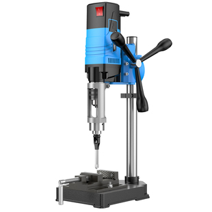 木工方孔打榫机台钻方形孔专用榫卯机开榫机方眼钻实木开孔方榫机