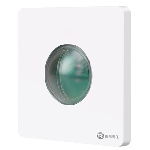 微波雷达人体感应器86型LED灯220V智能光控可调节开关明暗装面板