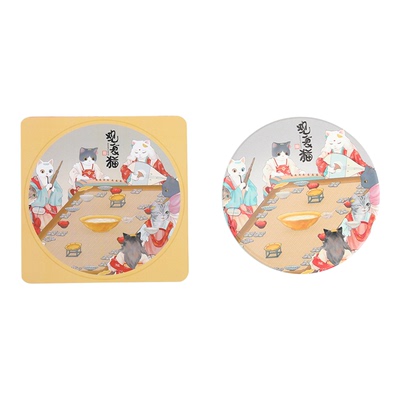 观复博物馆古画系列盲盒冰箱贴