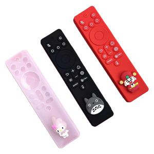 适用TCL雷鸟蓝牙语音遥控器保护套 RC802AJCB2清晰可爱遥控器套罩