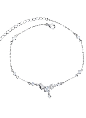 TIRAJewelry碎星坠冷淡风脚链