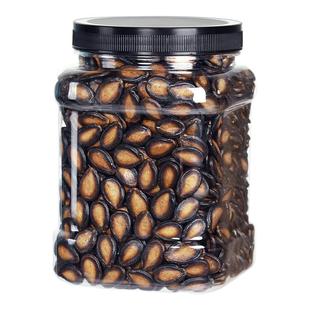 话梅味西瓜子500g新货大颗粒罐装手剥黑瓜子籽炒货零食散装批发