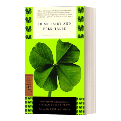 爱尔兰童话和民间故事 英文原版小说 Irish Fairy and Folk Tales 兰登书屋现代图书馆经典系列 英文版 进口英语原版书籍