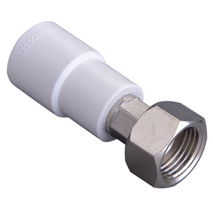 联塑PVC活接头给水4分20管25 32内丝活接直接冷水管接头水管配件