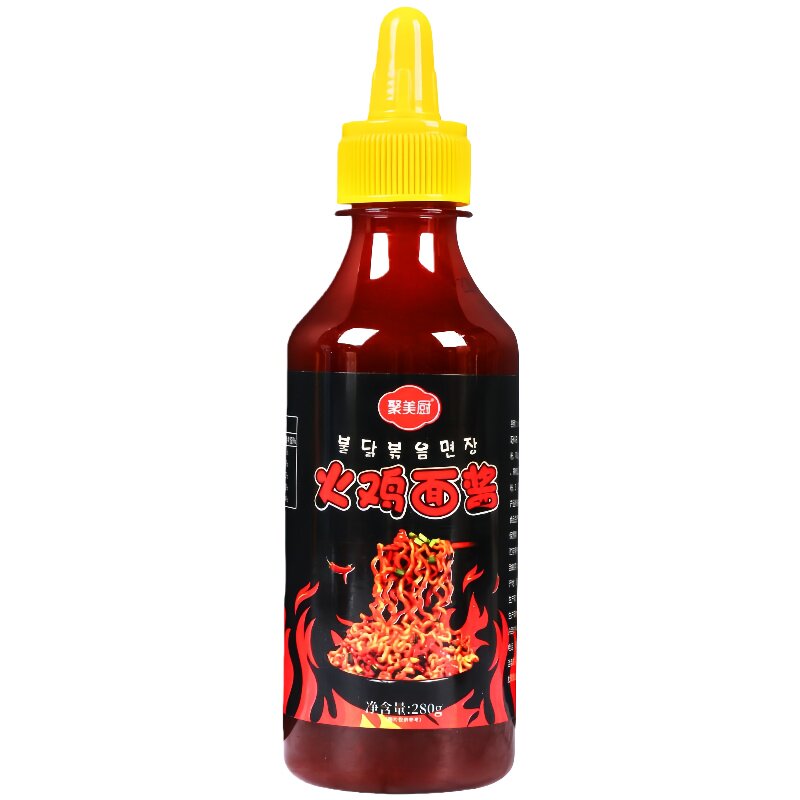 真正韩式火鸡面酱官方旗舰店发货