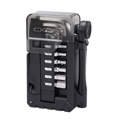 CXWXC自行车棘轮扳手套装内六角螺丝刀梅花撬胎棒便携工具CX-T09