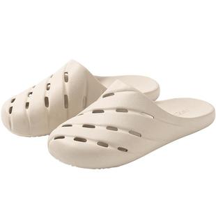 2026新款包头凉拖鞋夏季女室内家居家用防滑男防臭洞洞鞋外穿半拖