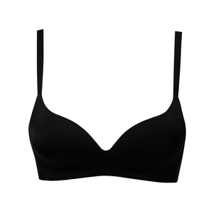 黛安芬专柜正品性感舒适无钢圈内衣光面无痕上托聚拢文胸11-1387