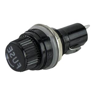 5*20mm 5X20MM 玻璃管保险丝座 熔断器孔12mm 15A10A250V