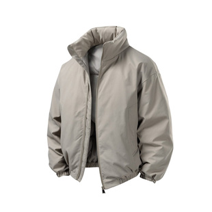 Dashufulcrum美式立领设计口袋90白鸭绒羽绒服男冬季保暖夹克外套