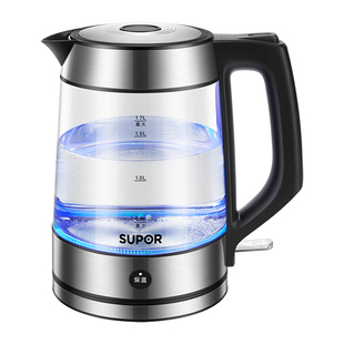 苏泊尔烧水壶玻璃电热水壶自动家用恒温24小时保温一体壶2025新款