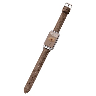 美派适用华为手环10荔枝纹皮革表带新款华为手环9真皮8女款7秋冬6手表带荣耀手环10智能9高级8运动7替换6腕带