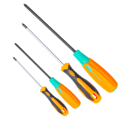 螺丝刀套装家用多功能维修工具内十一字锣丝刀磁性加长改锥小起子