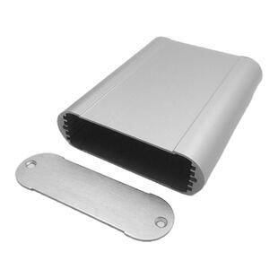 铝合金外壳仪表机箱铝型材壳体 DIY屏蔽盒功放盒铝壳铝盒81X25