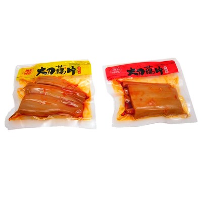 鱼乐味视大刀藕片500g麻辣菜酱腌