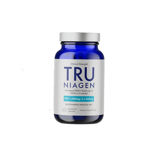 美国Tru Niagen乐加欣烟酰胺核糖pro专业版NAD+焕活丸500mg*60粒