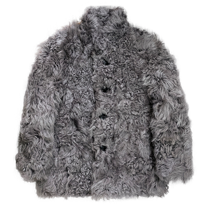 羊羔毛男款外套外套皮草