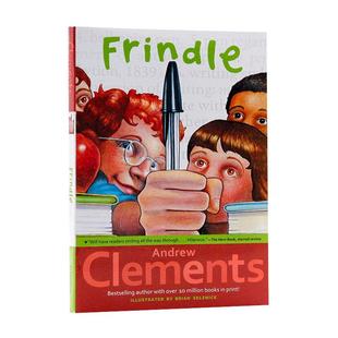 Frindle 我们叫它粉灵豆 Andrew Clements 安德鲁 克莱门斯 英文原版经典校园小说 儿童文学 读物 中小学生课外阅读英语读物童书