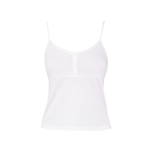 BM上衣吊带背心女2026新款花边纽扣吊带纯欲风内搭高级感外出吊带