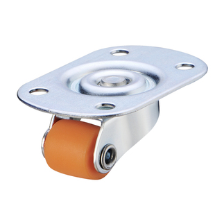 免打孔粘贴式轮子静音小号万向轮家具转向轮万象轱辘滑滚轮0.5寸