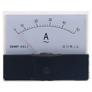 正泰44L1机械指针式交流电压电流表表头安培直通450V100A 50 220V
