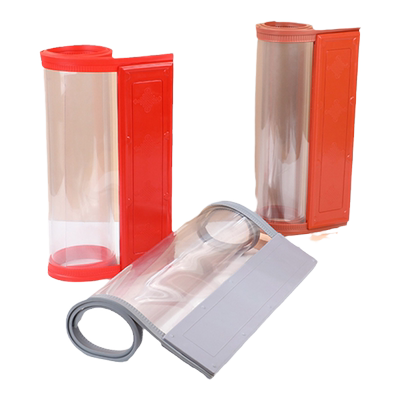 空调门帘商用家用磁吸透明隔断帘