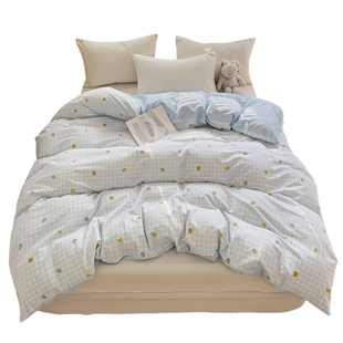 纯棉被套单件100全棉2025新款被单150x180x200x230宿舍单双人被罩