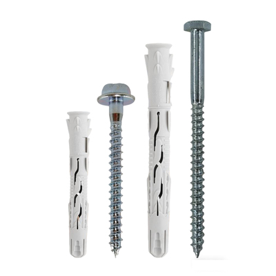 贝石电视机支架膨胀螺丝镀锌加长拉爆膨胀管栓空心砖泡沫砖墙专用