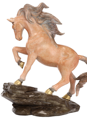 北将黄铜摆件新中式客厅祝福家具