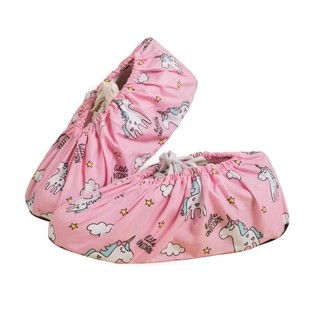 儿童布鞋套家用室内可反复洗使用厚防滑底小学生电脑机房脚套大人