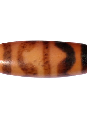 圣饰奇缘天然真品西藏庙供院供老矿玛瑙红肉至纯双虎牙天珠锁骨链