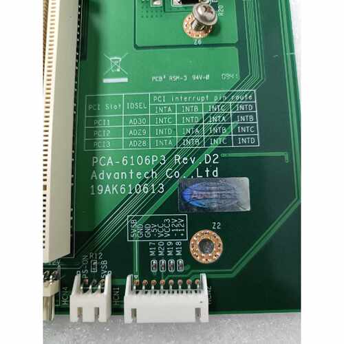 【维修议价】研华PCA6106P3REV.D2工控机底板P议价931