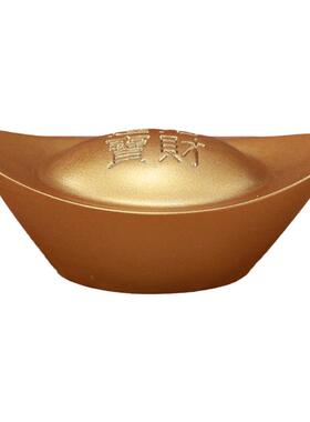 信扬黄铜招财新中式家居实心摆件