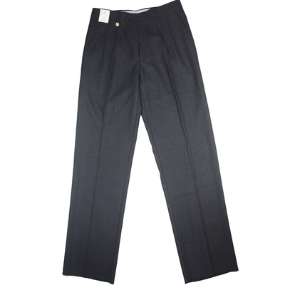 啄木鸟中老年高腰直筒宽松西装裤