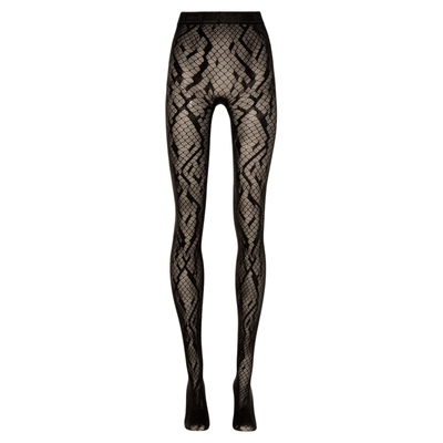 Wolford/沃尔福特Python Net网纹连裤丝袜女19458