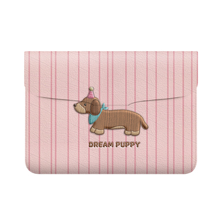 V-SION粉色小马笔记本电脑包适用于华为matebook14寸保护套联想小新pro16苹果macbook15.6翻盖平板内胆包12寸