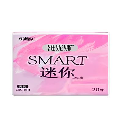 月满好卫生巾绵柔亲肤迷你巾8包