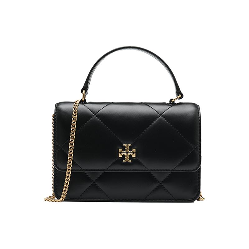 【自营】Tory Burch/汤丽柏琦Kira 女士菱格链条包手提单肩斜挎包