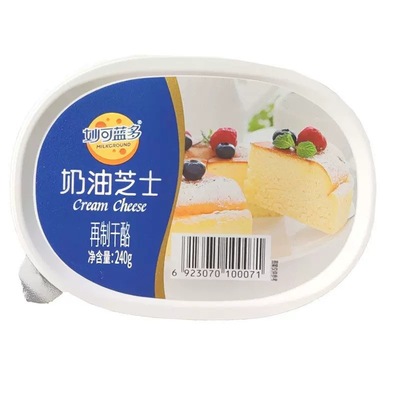 妙可蓝多奶油芝士块240g烘焙原料