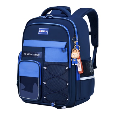 卡米羊儿童减负护脊书包