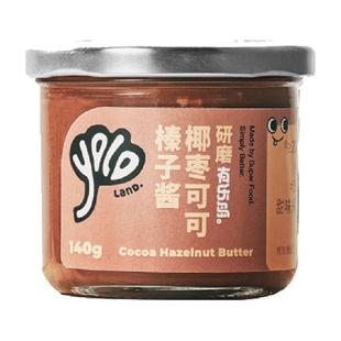 有乐岛椰枣可可榛子酱140g巧克力酱可可榛子酱涂抹面包