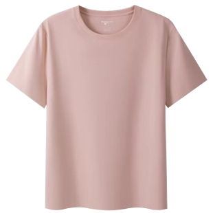 【冰立方】三枪短袖T恤睡衣女薄款凉感可外穿抗菌防晒家居服上衣