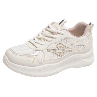 超轻户外登山运动鞋女34码2026春季新款透气网面旅游鞋软底跑步鞋