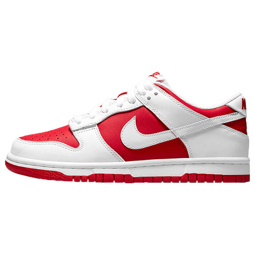 耐克Nike Dunk Low 大学红 白红 运动男女低帮休闲板鞋CW1590-600