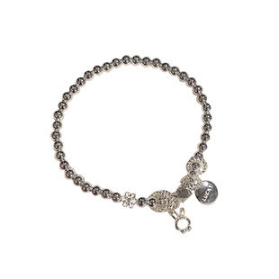 香港正生纯银s925简约小众风lucky兔手串 手链兔子时尚可爱带证书