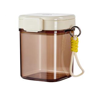 奶粉罐避光米粉储存罐防潮密封盒便携外出瓶小分装婴儿宝宝食品级