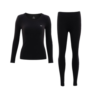 【热八度铂金】猫人保暖套装男女同款2025年春季新款莫代尔打底衫